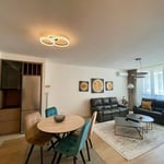 Rental of a modern 3-room apartment, 90 m², Belgrade, Serbia